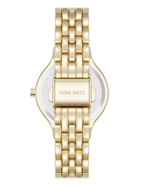 Reloj Nine West Gold Collection para mujer NW3308CHGB