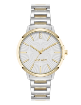 Reloj Nine West Two Tone Collection para mujer NW3335SVTT