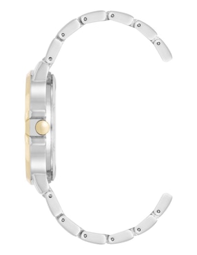 Reloj Nine West Two Tone Collection para mujer NW3335SVTT
