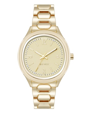 Reloj Nine West Gold Collection para mujer NW3330CHGB