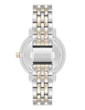 Reloj Nine West Two Tone Collection para mujer NW3333SVTT