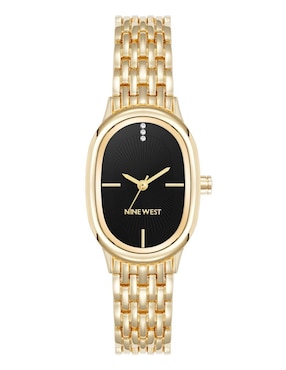 Reloj Nine West Gold Collection para mujer NW3338BKGB