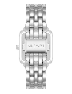 Reloj Nine West Silver Collection para mujer NW3329SVSV