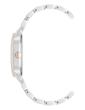 Reloj Nine West Two Tone Collection para mujer NW3339SVRT