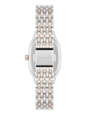 Reloj Nine West Two Tone Collection para mujer NW3339SVRT
