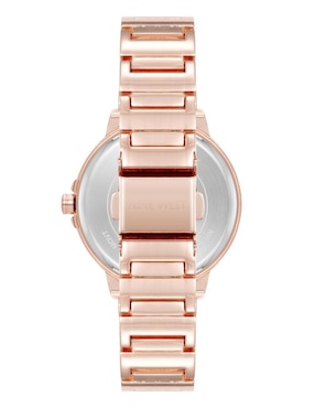 Reloj Nine West Rose Gold Collection para mujer NW3334SVRG