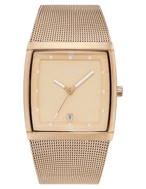 Reloj Obaku Denmark Lund Roses para hombre V102GDVVMV