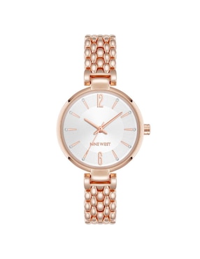 Reloj Nine West Rose Gold Collection para mujer NW3336SVRG