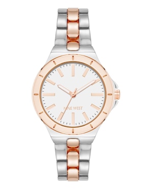 Reloj Nine West TWO TONE COLLECTION para mujer NW3325SVRT