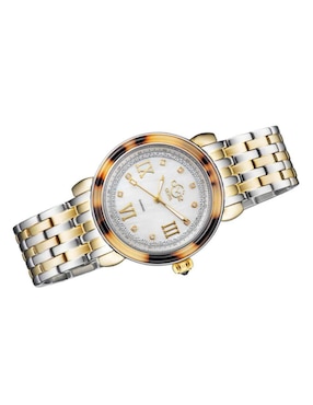 Reloj Gevril Marsala Tortoise Diamond para mujer 9854B