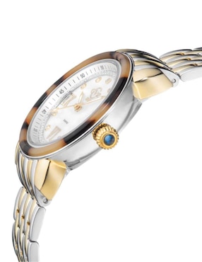Reloj Gevril Marsala Tortoise Diamond para mujer 9854B