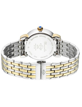 Reloj Gevril Marsala Tortoise Diamond para mujer 9854B