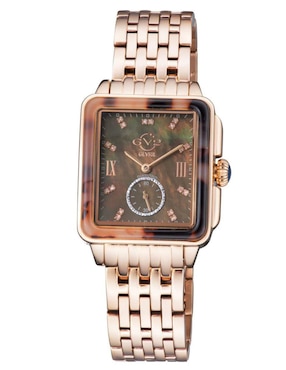 Reloj Gevril Bari Tortoise Diamond para mujer 9249B