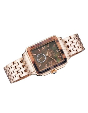 Reloj Gevril Bari Tortoise Diamond para mujer 9249B