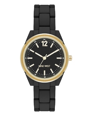 Reloj Nine West Black Collection para mujer Nw3288Gpbk
