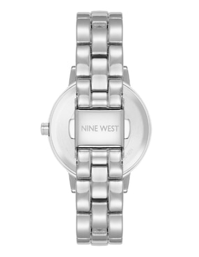 Reloj Nine West Silver Collection para mujer Nw3259Pwsv