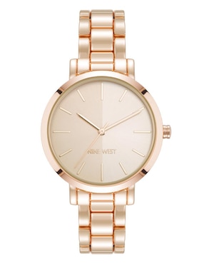 Reloj Nine West Rose Gold Collection para mujer Nw3160Pkrg