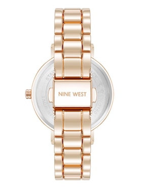 Reloj Nine West Rose Gold Collection para mujer Nw3160Pkrg