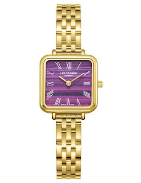 Reloj Lee Cooper Gold Collection para mujer Lc08226.180