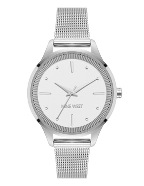 Reloj Nine West Silver Collection para mujer NW3153SVSV