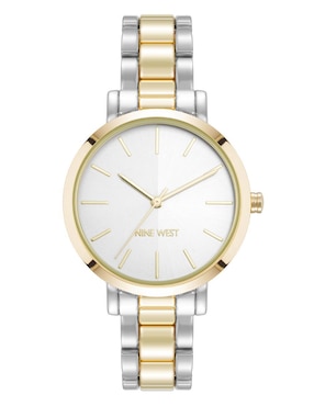 Reloj Nine West Two Tone Collection para mujer Nw3161Svtt