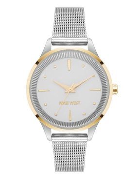 Reloj Nine West Two Tone Collection para mujer Nw3153Svtt