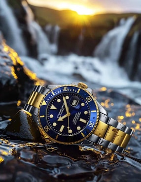 Reloj Stuhrling Depthmaster dive para hombre 4055.1