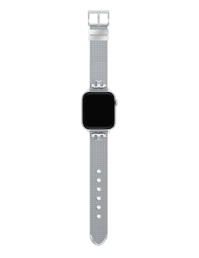 Correa para smartwatch Tory Burch de acero inoxidable