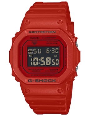 Reloj Casio G-Shock Iconic Red para hombre Dw-5600rrb-4cr