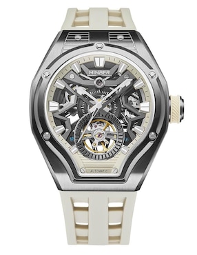 Reloj Pulsera Minber Skeleton Automatic para hombre M9045g.04