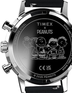 Reloj Timex Peanuts Marlin para hombre Tw2y48500vt