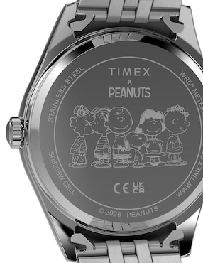 Reloj Timex Peanuts Legacy para mujer Tw2y52600vt