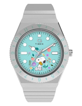 Reloj Timex Peanuts Q Timex para mujer Tw2y52700vt