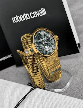 Reloj Roberto Cavalli Serpente Ornato para mujer RC5L104M0035