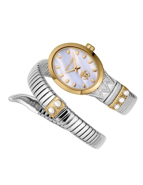 Reloj Roberto Cavalli Serpente Ornato para mujer RC5L104M0055