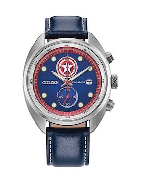 Reloj Citizen Marvel Capitan America 85° Aniversario para hombre 62090