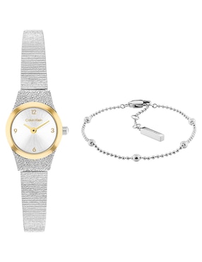 Kit de reloj Calvin Klein Contemporary para mujer 35700050