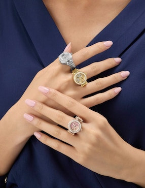 Reloj anillo Guess Anna para mujer Gw1078l4