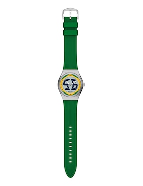 Reloj Fossil Big Tic World Flags Edición Limitada Brasil para hombre Le1243