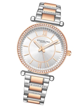 Reloj Stührling Para Mujer Modelo Maya Symphony 3905 Cuarzo 36mm