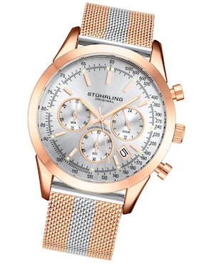 Reloj Stührling Para Hombre Modelo Preston Monaco 3975 Cuarzo 44mm