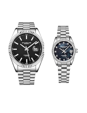 Reloj Stuhrling Legacy Unisex 3936.3/3935.3 SET