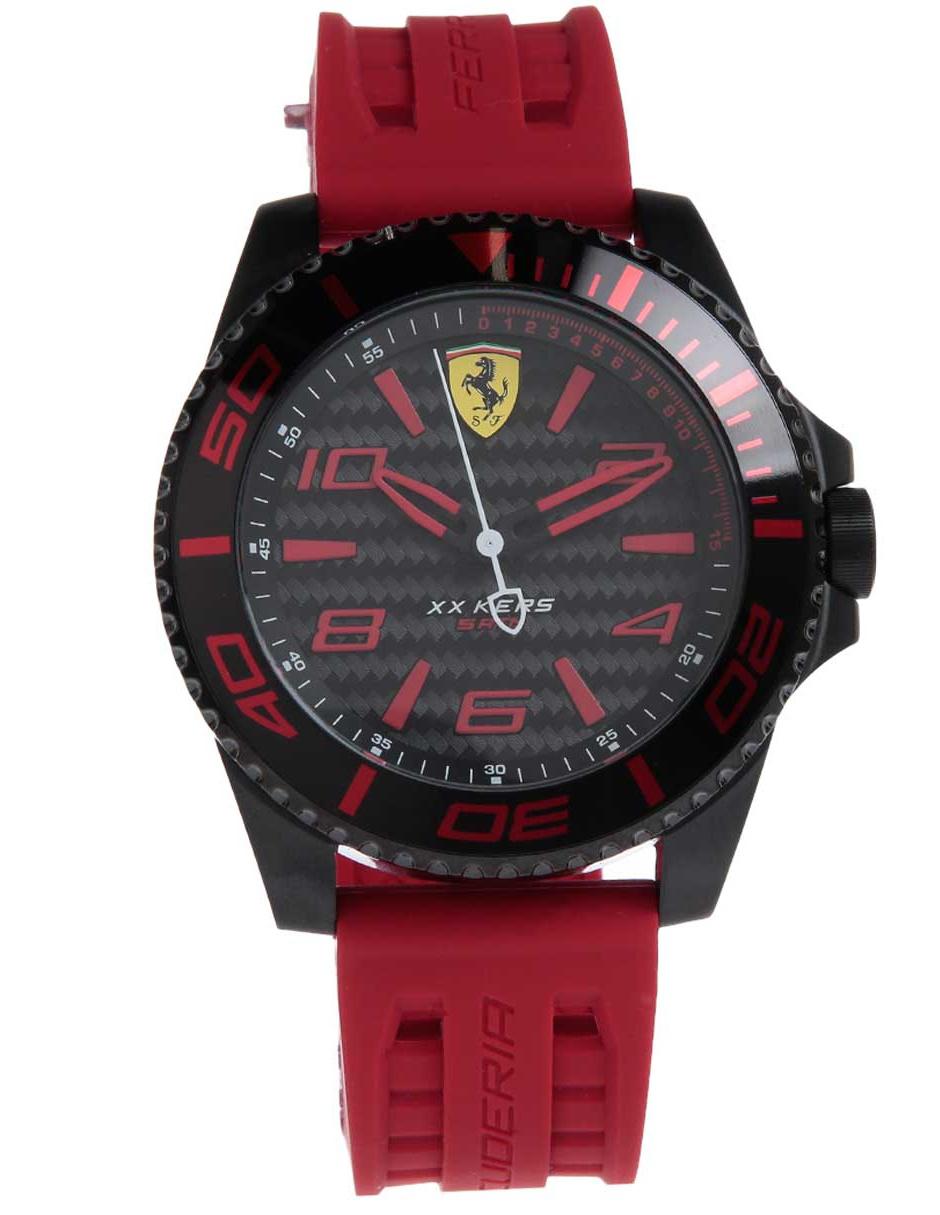 Reloj caballero Ferrari XX Kers Scuderia 0830308 rojo |