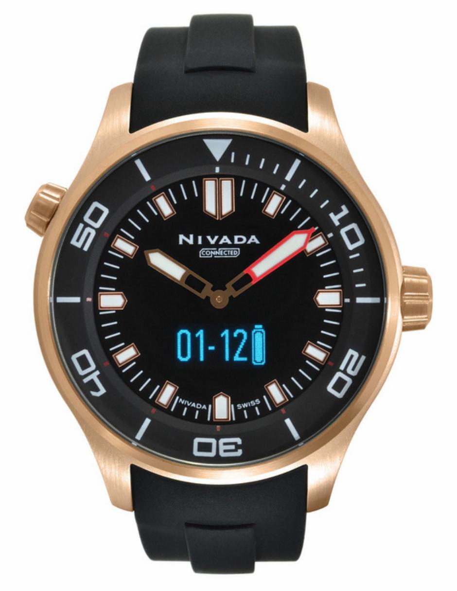 Smartwatch unisex Nivada Connected NP17013MDONA negro en Liverpool