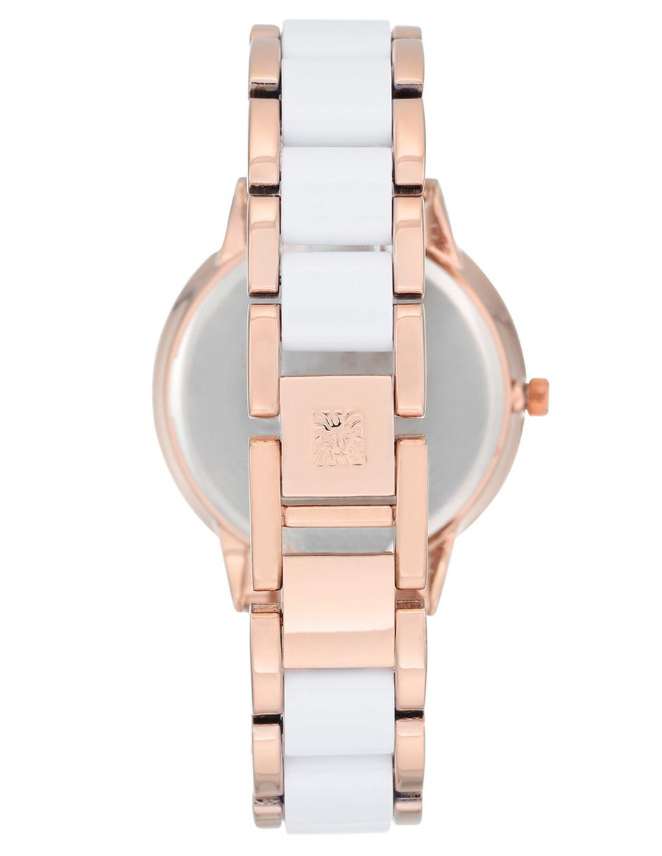 Reloj White & Rose Gold Collection para mujer AK1412WTRG 2