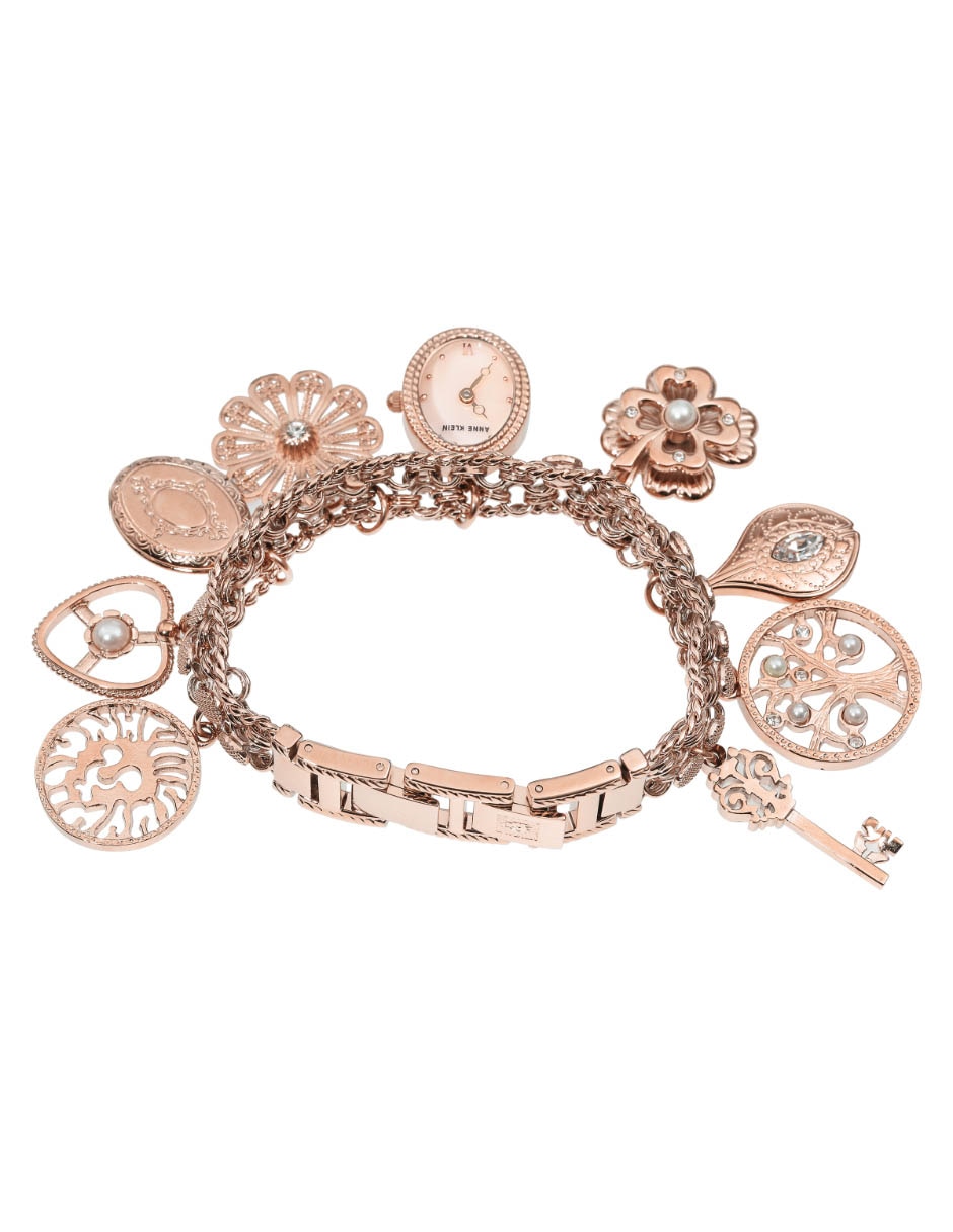 Reloj Anne Klein Rose Gold Collection para mujer 108096RMCH