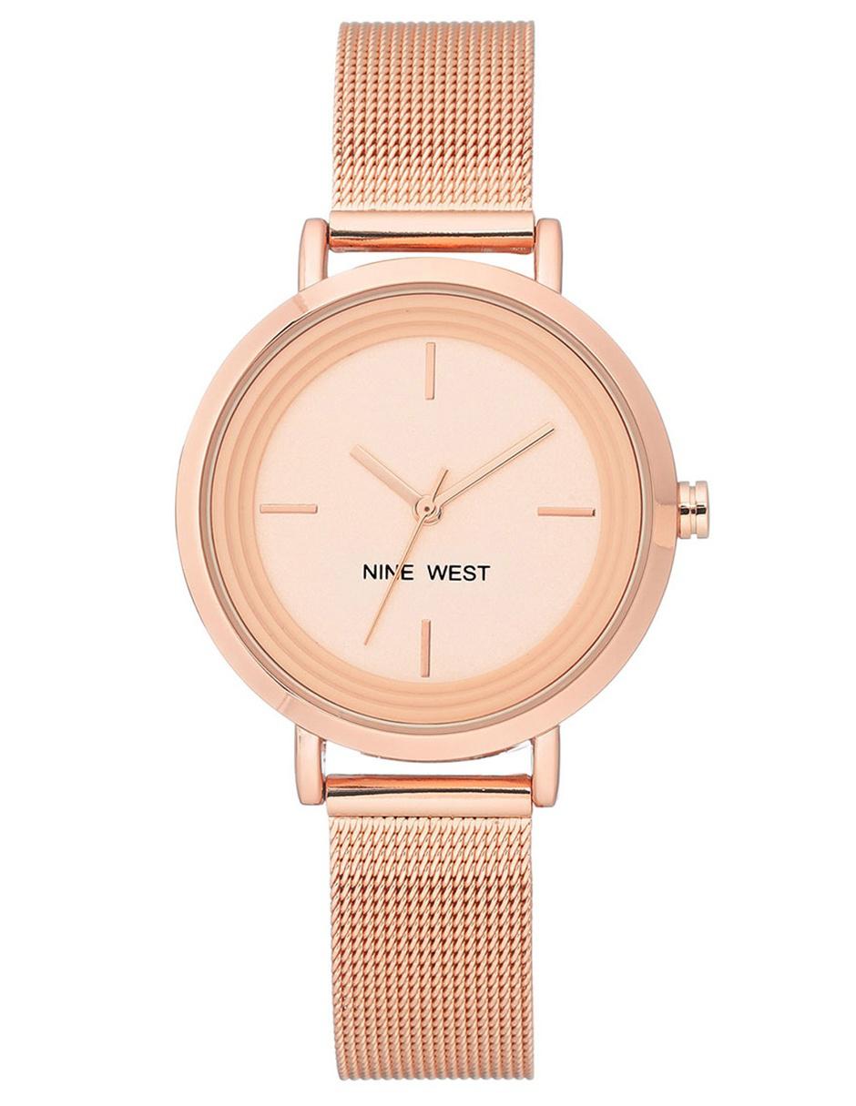 avance aire manual Reloj Nine West Rose Gold Collection para mujer NW2146RGRG |  Liverpool.com.mx