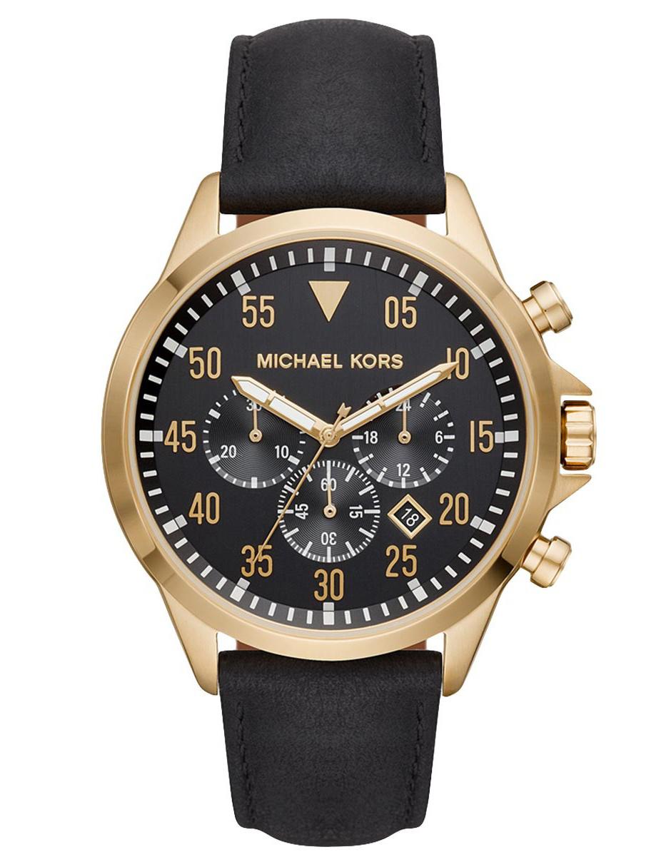 Reloj mk negro hombre Clearance