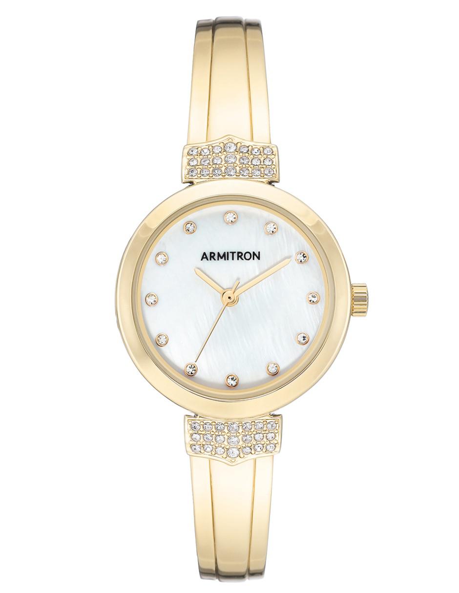 reloj armitron dama dorado