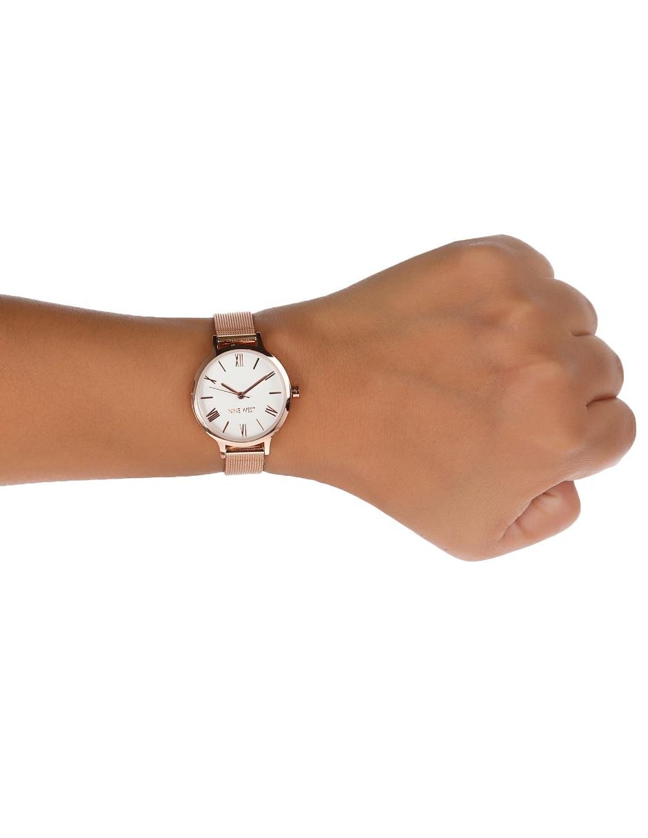 Reloj Rose Gold Collection para mujer NW2228SVRG 4